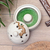 Porcelain mosquito coil holder, 'Resting Lizard' - Handmade Porcelain Mosquito Coil Holder with Lizard Motif (image 2) thumbail