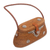 Natural fiber shoulder bag, 'Formal Style' - Natural Fiber Shoulder Bag with Sterling Silver Accents