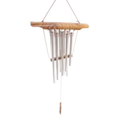 campanas de viento de bambú - Campanas de viento de bambú y aluminio hechas a mano en Bali