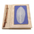 Natural fiber journal, 'Blue Leaf' - Hand-Crafted Eco-Friendly Natural Fiber Journal in Blue (image 2d) thumbail