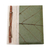 Natural fiber journal, 'Wisdom' - Hand-Crafted Eco-Friendly Natural Fiber Leaf-Themed Journal thumbail