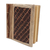 Natural fiber journal, 'Brownstone' - Eco-Friendly Natural Fiber Journal with Rice Straw Paper