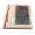 Natural fiber journal, 'Under The Tree' - Hand-Crafted Eco-Friendly Natural Fiber Tree-Themed Journal thumbail