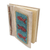 Natural fiber journal, 'Swerving Fish' - Hand-Crafted Eco-Friendly Natural Fiber Fish-Themed Journal (image 2d) thumbail