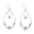 Sterling silver dangle earrings, 'Tropical Swings' - Sterling Silver Dangle Earrings with a Polished Finish thumbail