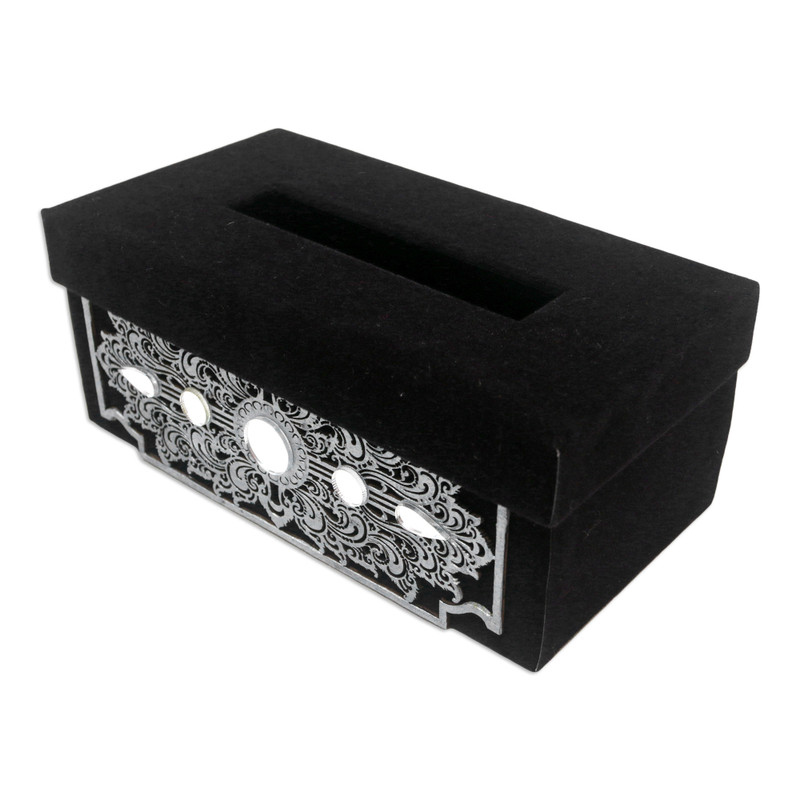✨【新品・即発送】BYOKAオリジナル Tissue Box BLACK✨ Tissue Box Black - BYOKA