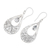 Blue topaz dangle earrings, 'Ethereal Loyalty' - Polished Blue Topaz and Sterling Silver Dangle Earrings (image 2b) thumbail