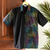 Men's cotton batik shirt, 'Colorful Bridge' - Men's Batik Cotton Shirt with Colorful Pattern from Bali (image 2b) thumbail