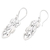 Sterling silver dangle earrings, 'Elephant Show' - Sterling Silver Dangle Earrings with Elephant  Motif (image 2b) thumbail