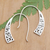 Sterling silver drop earrings, 'Glamorous Lady' - Modern Sterling Silver Drop Earrings Made in Bali
