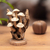 Wood sculpture, 'Mushroom Charm' - Handcrafted Wood Sculpture with Benalu Wood Pieces (image 2) thumbail