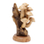 Wood sculpture, 'Mushroom Charm' - Handcrafted Wood Sculpture with Benalu Wood Pieces (image 2b) thumbail