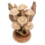 Wood sculpture, 'Mushroom Charm' - Handcrafted Wood Sculpture with Benalu Wood Pieces (image 2c) thumbail