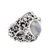 Rainbow moonstone and blue topaz cocktail ring, 'Nirvana Plumeria' - Rainbow Moonstone Blue Topaz and 925 Silver Cocktail Ring (image 2b) thumbail