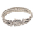 Men's sterling silver chain bracelet, 'Serene Leader' - Men's Sterling Silver Bracelet with Snake Chains thumbail