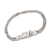 Sterling silver chain bracelet, 'Prosperous Empress' - Traditional Sterling Silver Bracelet with Wheat Chains (image 2c) thumbail