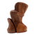 Wood statuette, 'Sweet Love' - Romantic Wood Sculpture (image 2d) thumbail