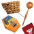 Curated gift box, 'Melodies' - Curated Gift Box with 3 Musical Instruments from Indonesia