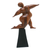 Wood sculpture, 'Dance of Happiness' - Hand-Carved Inspirational Suar Wood Sculpture of a Woman (image 2b) thumbail