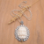 Men's sterling silver pendant necklace, 'Kumbhakarna Protection' - Men's Traditional Handmade Sterling Silver Pendant Necklace (image 2c) thumbail