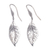 Sterling silver dangle earrings, 'Ethereal Foliage' - Leafy Sterling Silver Dangle Earrings Crafted in Bali thumbail