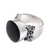 Sterling silver cocktail ring, 'Night Lagoon' - Sterling Silver Cocktail Ring with Traditional Motifs (image 2c) thumbail
