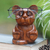 Wood eyeglasses holder, 'Baby Koala' - Hand-Carved Jempinis Wood Koala Eyeglasses Holder (image 2) thumbail