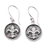 Sterling silver dangle earrings, 'Palace Seal' - Sterling Silver Dangle Earrings with Classic Symbols (image 2a) thumbail