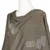 Cotton shawl, 'Olive Boro' - Olive Cotton Shawl with Stitched Boro Details and Fringes