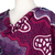 Batik rayon shawl, 'Magical Breeze' - Handcrafted Purple and Burgundy Batik Rayon Shawl from Java