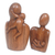 Wood sculpture, 'Thriving Family' - Hand-Carved Suar Wood Sculpture of a Family (image 2c) thumbail