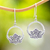 Sterling silver dangle earrings, 'Lotus Pond' - Lotus-Themed Sterling Silver Dangle Earrings Made in Bali (image 2b) thumbail