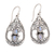 Rainbow moonstone dangle earrings, 'Harmony of My Life' - Traditional Dangle Earrings with Natural Rainbow Moonstones