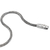 Pulsera serpiente de plata de ley - Pulsera de cadena Naga de plata esterlina con colgante de serpiente