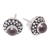 Cultured pearl stud earrings, 'Magical Glam' - Cultured Pearl and Sterling Silver Stud Earrings from Bali (image 2c) thumbail