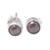 Cultured pearl stud earrings, 'Petite Chic' - Petite Sterling Silver Stud Earrings with Cultured Pearls thumbail