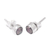 Cultured pearl stud earrings, 'Petite Chic' - Petite Sterling Silver Stud Earrings with Cultured Pearls (image 2c) thumbail