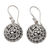 Sterling silver dangle earrings, 'Shrubs in Savanna' - Sterling Silver Dangle Earrings with Shrub Motif from Bali