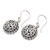 Sterling silver dangle earrings, 'Shrubs in Savanna' - Sterling Silver Dangle Earrings with Shrub Motif from Bali