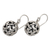Sterling silver dangle earrings, 'Leaf Carvings' - Sterling Silver Dangle Earrings with Lovely Openwork Accents