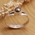 Cultured pearl solitaire ring, 'Petite Chic' - Sterling Silver Solitaire Ring with Brown Cultured Pearl (image 2b) thumbail