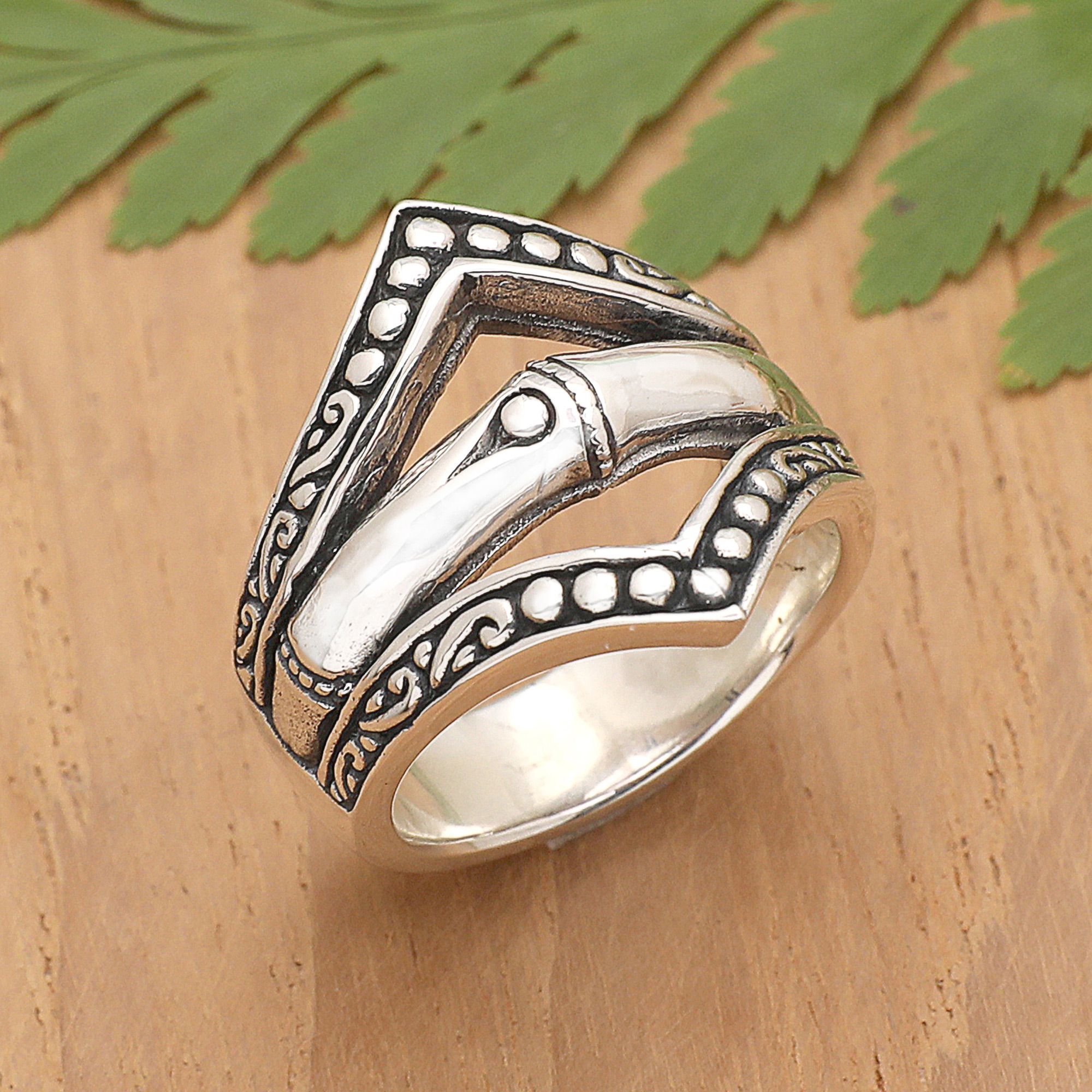 Sterling silver hippie on sale rings