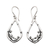 Sterling silver dangle earrings, 'Majestic Bamboo' - Bamboo-Themed Traditional Sterling Silver Dangle Earrings thumbail