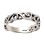 Sterling silver band ring, 'Liberation' - Vine-Themed Sterling Silver Band Ring in a Polished Finish thumbail