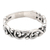Sterling silver band ring, 'Liberation' - Vine-Themed Sterling Silver Band Ring in a Polished Finish (image 2c) thumbail