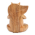 Wood sculpture, 'Praying Squirrel' - Hand Carved Wood Sculpture of Praying Squirrel from Bali (image 2d) thumbail