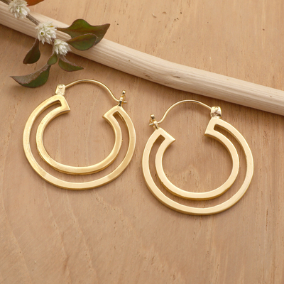 Circle Fireworks Inter-changeable, 2-Part Earrings: 14K Gold & Diamonds
