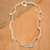 Sterling silver link necklace, 'Gianyar Pieces' - Modern Sterling Silver Link Necklace in a Polished Finish