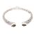 Peridot cuff bracelet, 'Green Tegalalang' - Polished Cuff Bracelet with Over-One-Carat Peridot Jewels thumbail