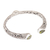 Peridot cuff bracelet, 'Green Tegalalang' - Polished Cuff Bracelet with Over-One-Carat Peridot Jewels (image 2c) thumbail